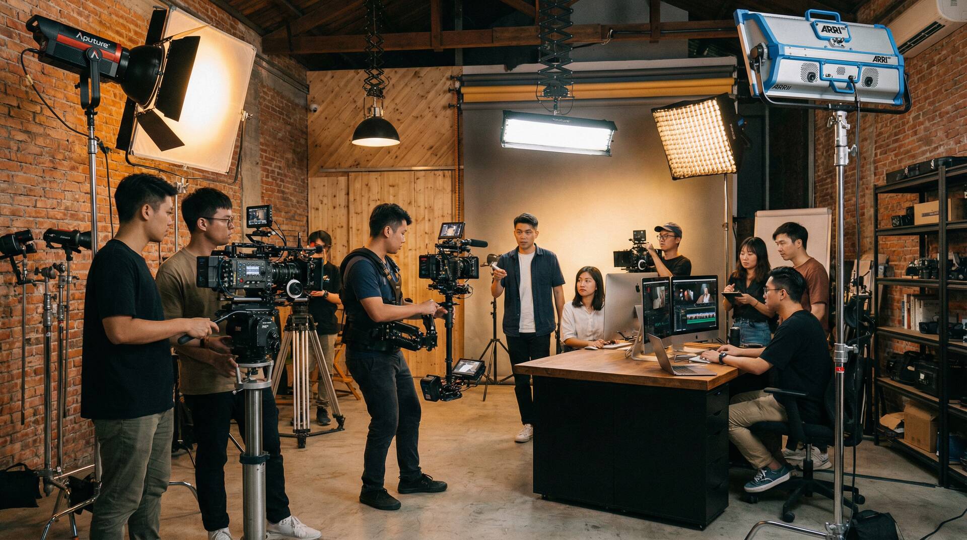 菠萝影视传媒制作团队